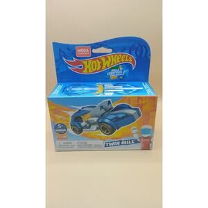 Hot Wheels Mega Construx Twin Mill GVM31 Building Set Ages 5+ New Race Car